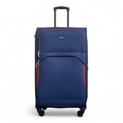 Expandable Soft 8 Wheel Lightweight Suitcase Luggage Travel Bags Set