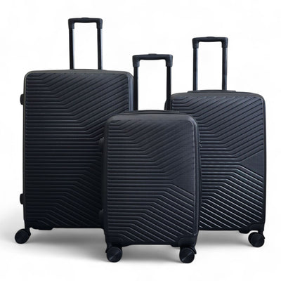 Hardshell Suitcase Set Robust 8 Wheel Luggage Cabin Case Bag