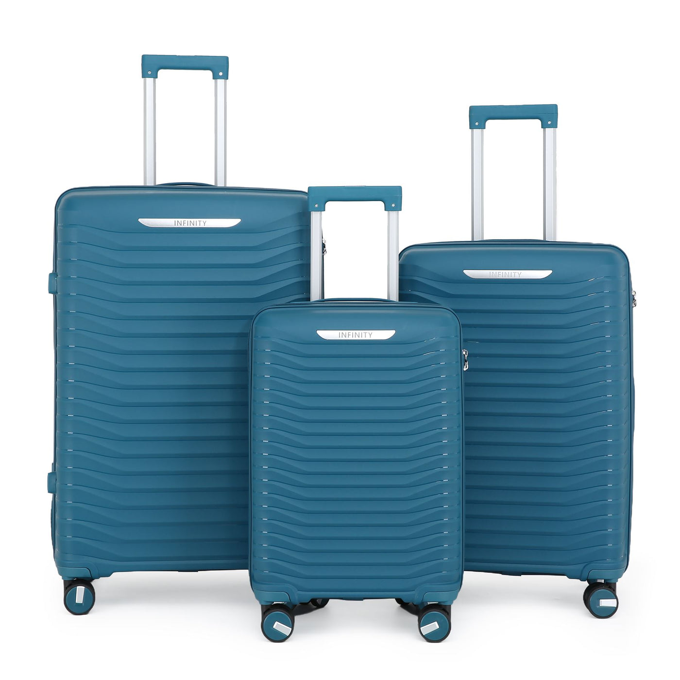 Hard Shell Suitcase Cabin TSA Luggage Travel Set