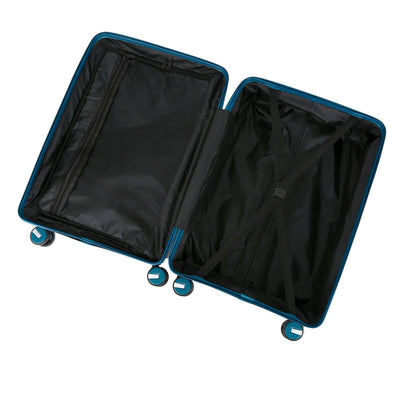 Hard Shell Suitcase Cabin TSA Luggage Travel Set