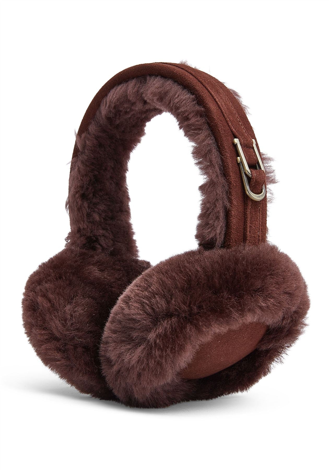 Womens Sheepskin Shearling Winter Ear Muffs Warm Comfortable