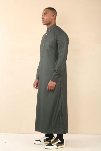 Men's Thobe Arab Saudi Emirati Islamic Clothing Jubba Robe