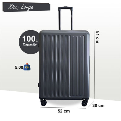 ABS Hard Shell Suitcase Luggage Set Travel Carry on Cabin Bag