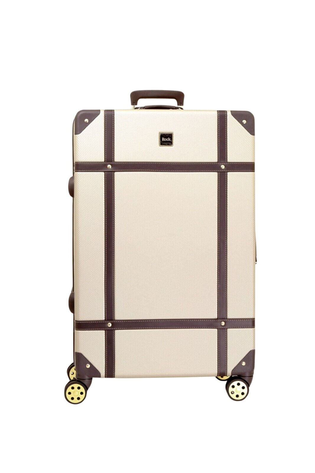 Vintage Hard Shell Luggage Trunk Suitcase Set