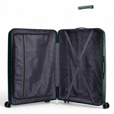 Hard Shell Suitcase Cabin TSA Luggage Travel Set