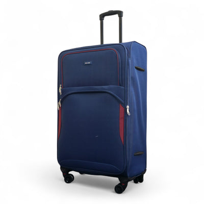 Expandable Soft 8 Wheel Lightweight Suitcase Luggage Travel Bags Set