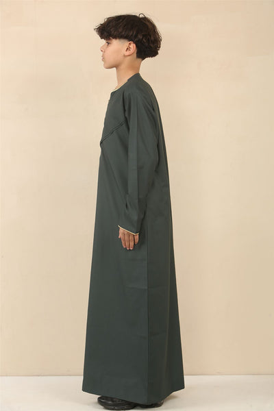 Kid's Boys Omani Eid Thobe  Saudi Emirati Jubba Robe