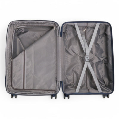 Expandable Hard Shell 8 Wheels Luggage Travel Cabin Suitcase Set