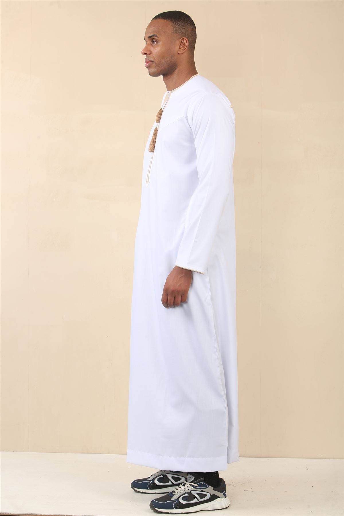 Men's Omani Eid Thobe  Saudi Emirati Jubba Robe