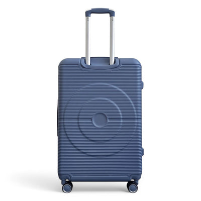 Robust ABS Hard Shell 8 Wheels Luggage Travel Holiday Cabin Suitcase Set