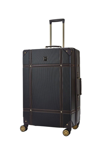 Vintage Hard Shell Luggage Trunk Suitcase Set