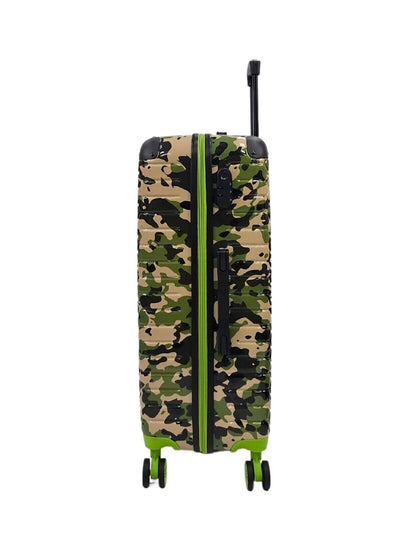 Hardshell Camo Robust ABS Suitcase Set