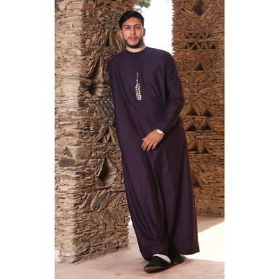 Men's Thobe Arab Saudi Emirati Islamic Clothing Jubba Robe