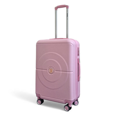 Robust ABS Hard Shell 8 Wheels Luggage Travel Holiday Cabin Suitcase Set