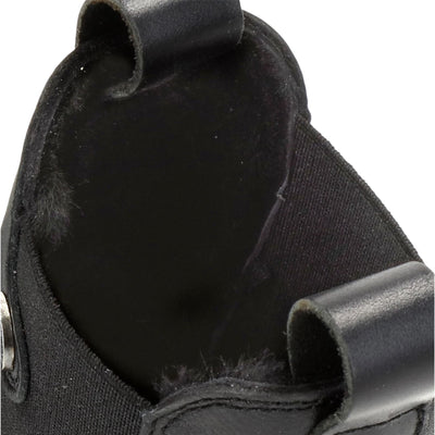 Panama Jack Women's Francesca B1 Black Waterproof Leather Chelsea Boots