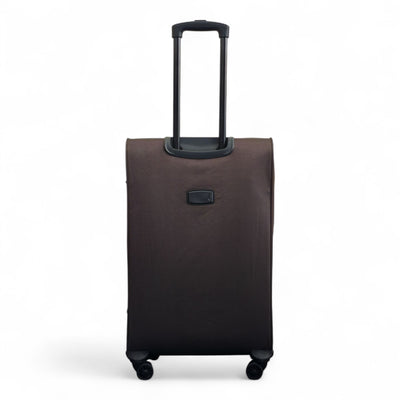 Expandable Soft 8 Wheel Lightweight Suitcase Luggage Travel Bags Set