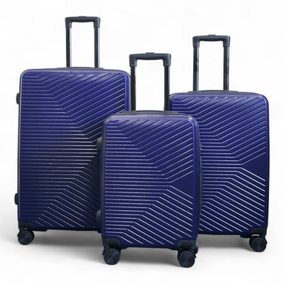 Hardshell Suitcase Set Robust 8 Wheel Luggage Cabin Case Bag