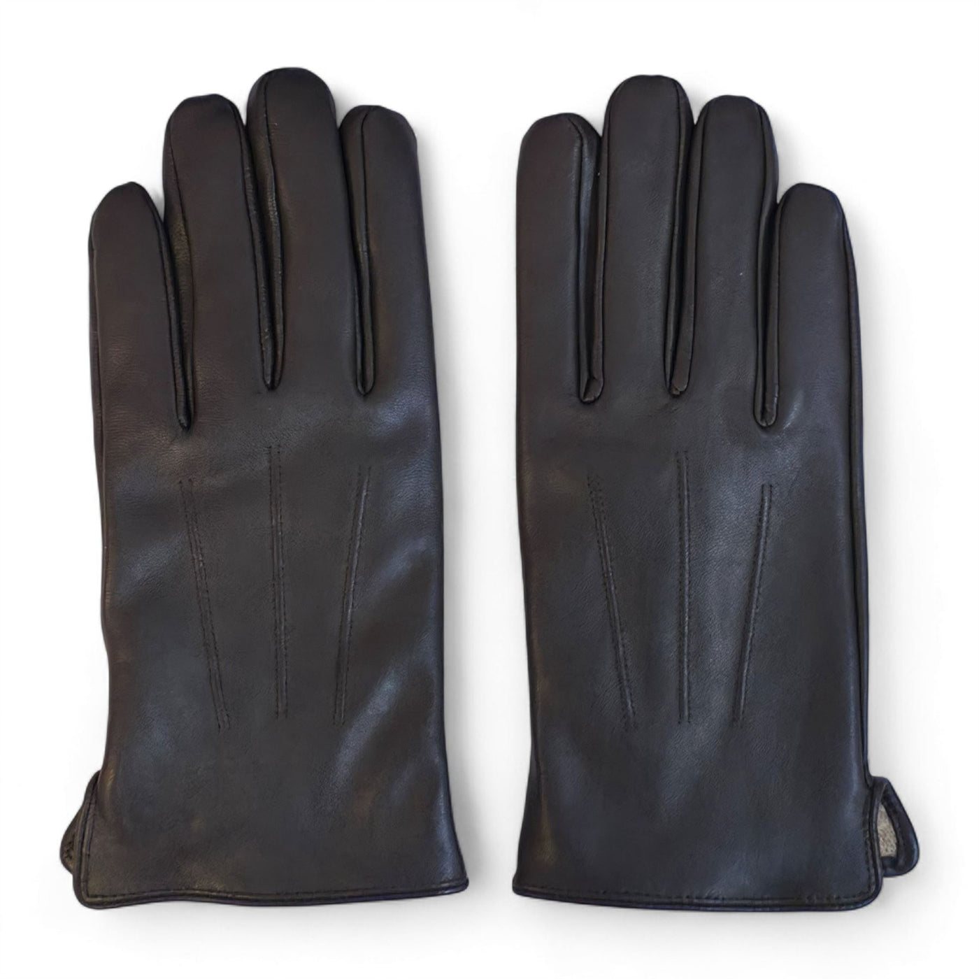 Men’s Italian Leather Warm Wool Lining Winter Gloves - M-LGV-305