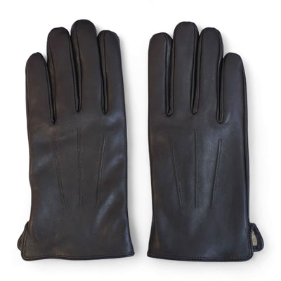 Men’s Italian Leather Warm Wool Lining Winter Gloves - M-LGV-305