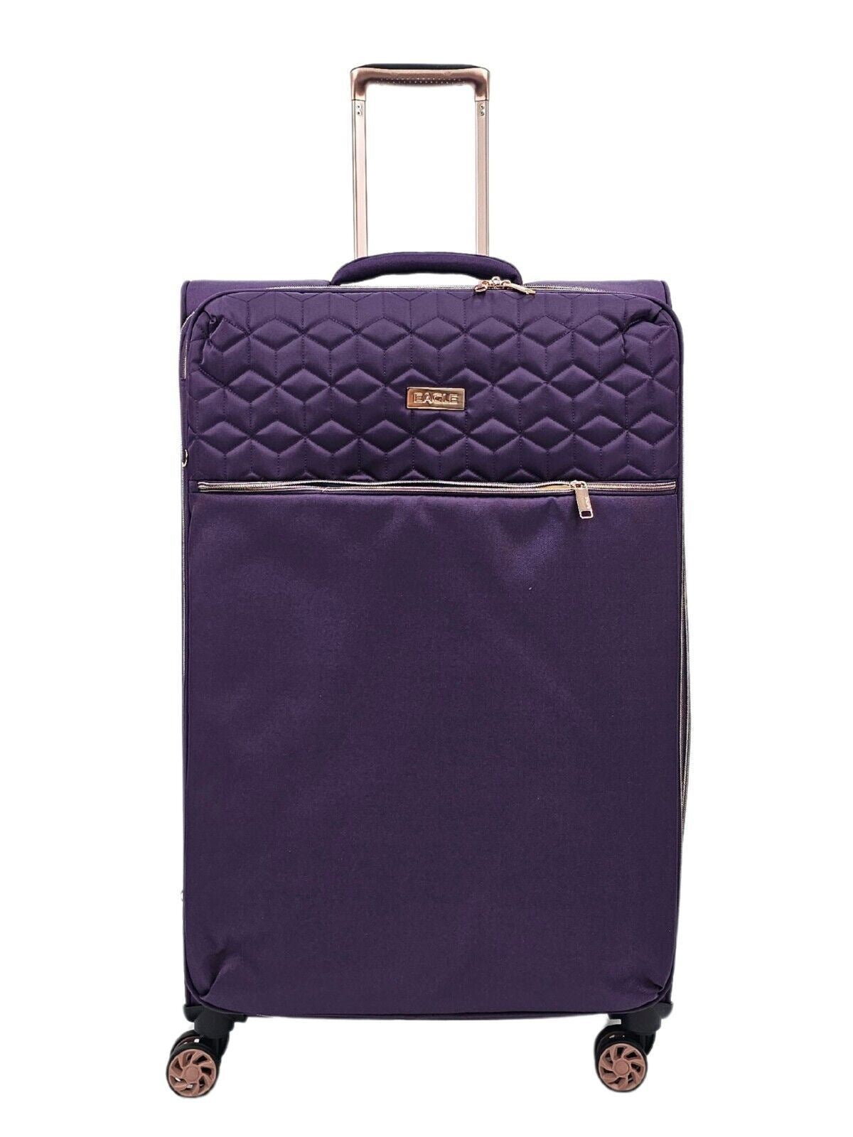 4 Wheel Lightweight Suitcase Luggage Travel Bags Set