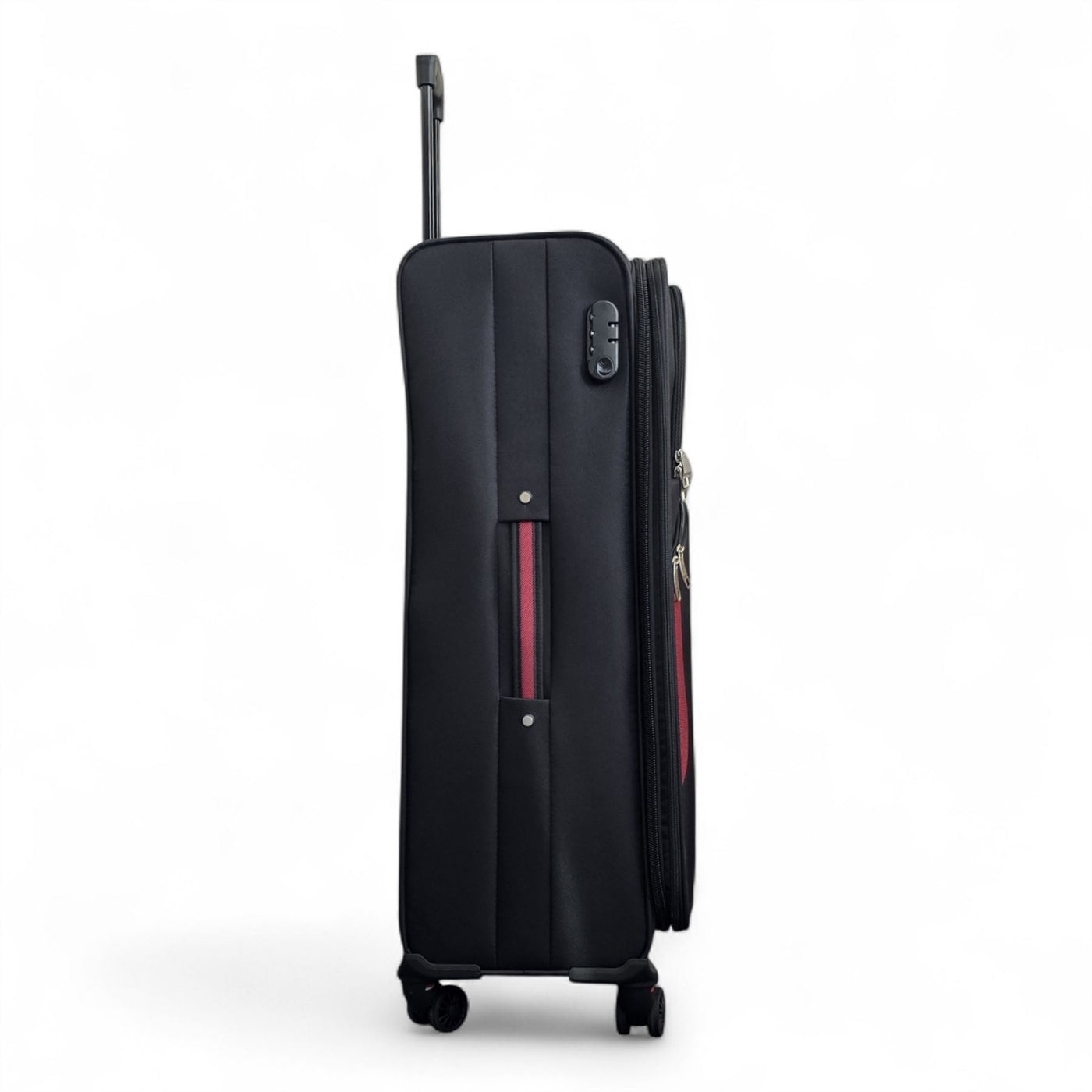 Expandable Soft 8 Wheel Lightweight Suitcase Luggage Travel Bags Set