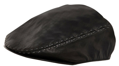 Mens  Flat Hat Leather Peaky Blinders Beret Newsboy Gatsby Golf Cabbie Cap