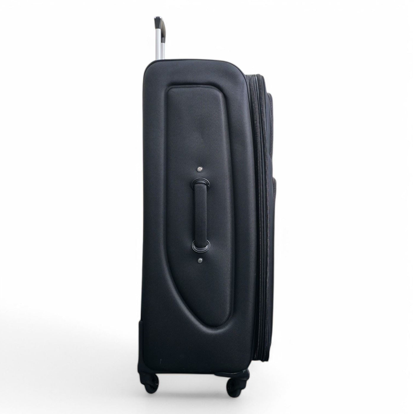 Soft Shell Lightweight Nylon Suitcase Set 4 Wheel Travel Case Holiday Bags