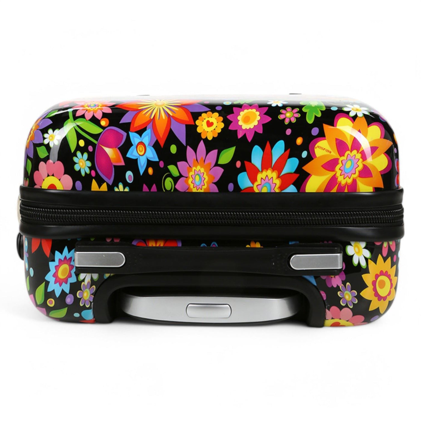 Strong Expandable Hard Shell Dual 4 Wheel Suitcase Set Print Luggage Cabin Travel Bag