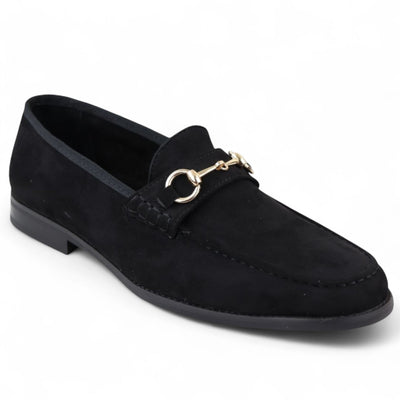 Men's Suede Moccasin Leather Lined Loafers