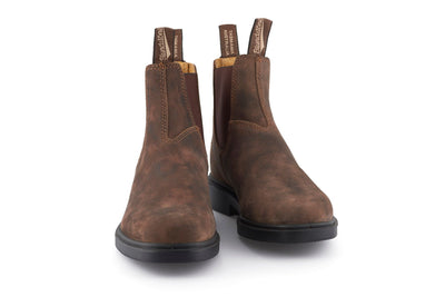 Blundstone #1306 Rustic Brown Chelsea Boot with Cream