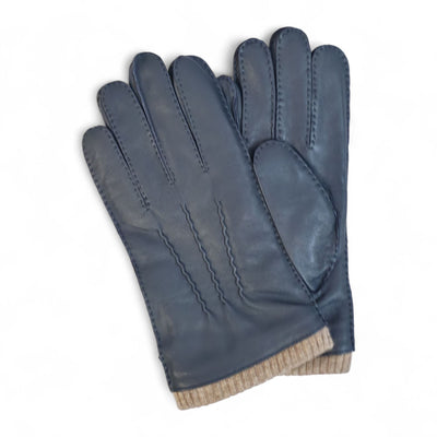 Men’s Italian Leather Warm Wool Lining Winter Gloves - M-LGV-405