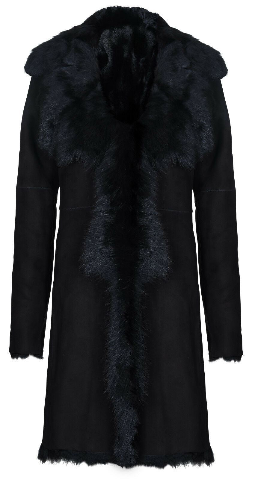 Cappotto da donna nero pelle | Acquisti Online su