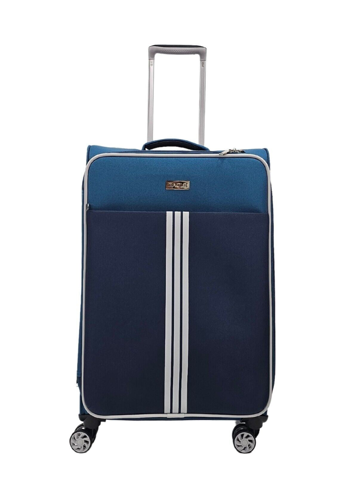 Lightweight  Soft Suitcases 4 Wheel Luggage Travel Bag
