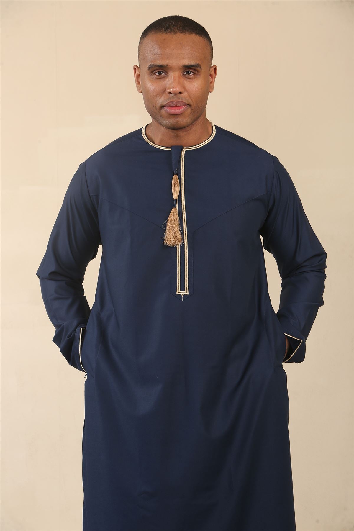 Men's Omani Eid Thobe  Saudi Emirati Jubba Robe