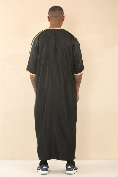 Men's Moroccan Thobe Djellaba Jubba Robe Eid