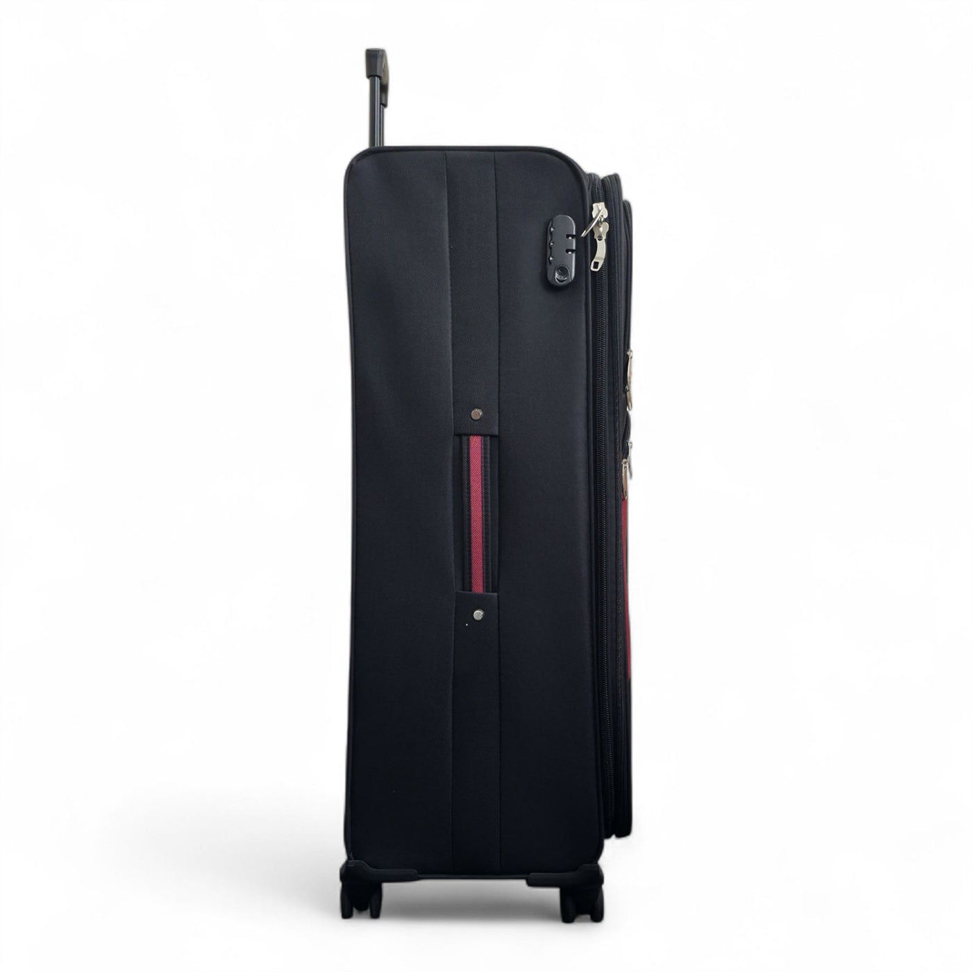 Expandable Soft 8 Wheel Lightweight Suitcase Luggage Travel Bags Set