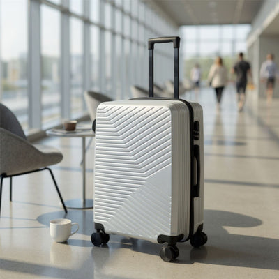 Hardshell Suitcase Set Robust 8 Wheel Luggage Cabin Case Bag