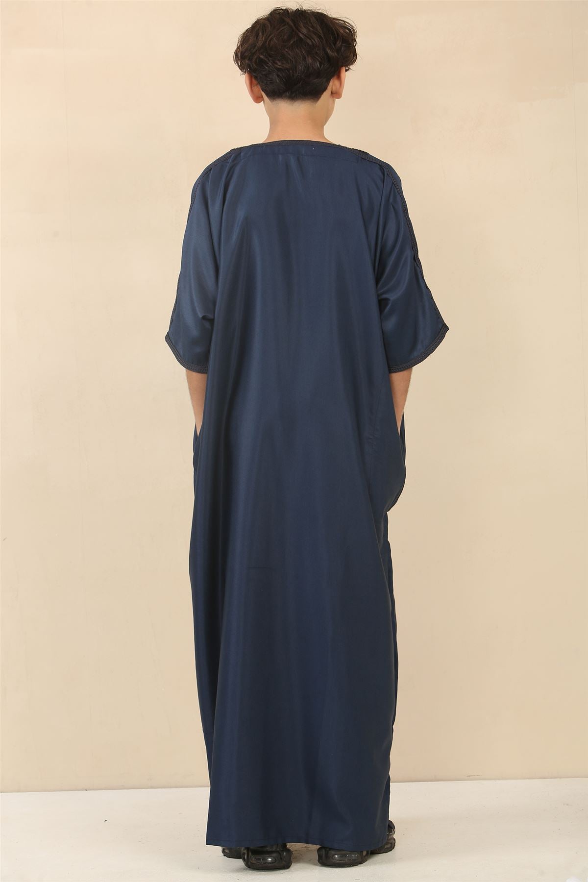 Kid's Boys Moroccan Thobe Djellaba Jubba Robe Eid