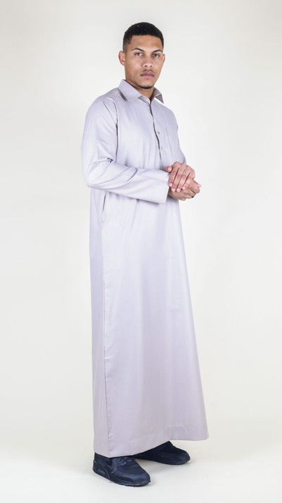 Mens Thobe Jubba Saudi Ramadan Eid Islamic Kaftan Kaudara Arabic Jubbah