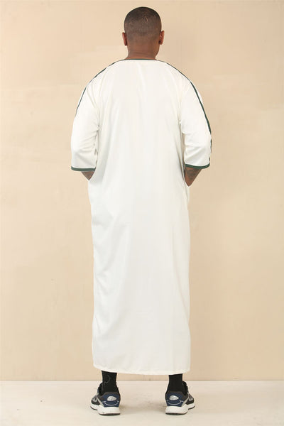 Men's Moroccan Thobe Djellaba Jubba Robe Eid