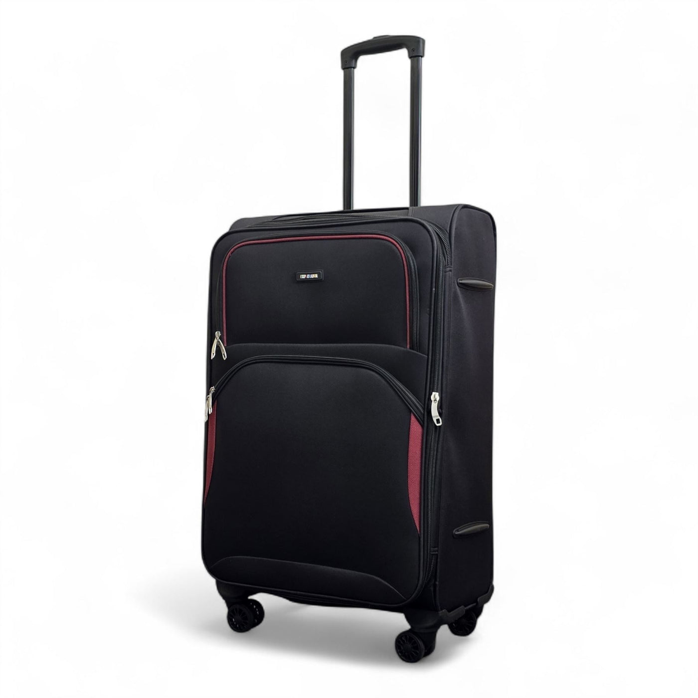 Expandable Soft 8 Wheel Lightweight Suitcase Luggage Travel Bags Set