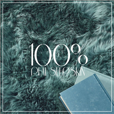 Luxury Genuine Sheepskin  40x40cm Real Wool Single Sided Cushion