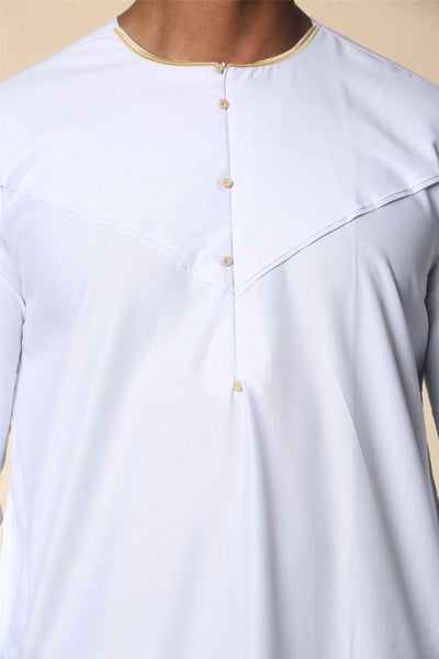 Men's Omani Eid Thobe  Saudi Emirati Jubba Robe