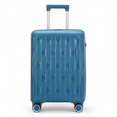 Hard Shell Suitcase Cabin TSA Luggage Travel Set