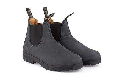 Blundstone #587 Rustic Black Chelsea Boot
