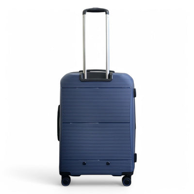 Expandable Hard Shell PP 8 Wheel Luggage Travel Cabin Holiday Bags Suitcase Set