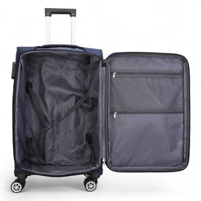 8 Wheel Lightweight Suitcase Luggage Travel Bags Set