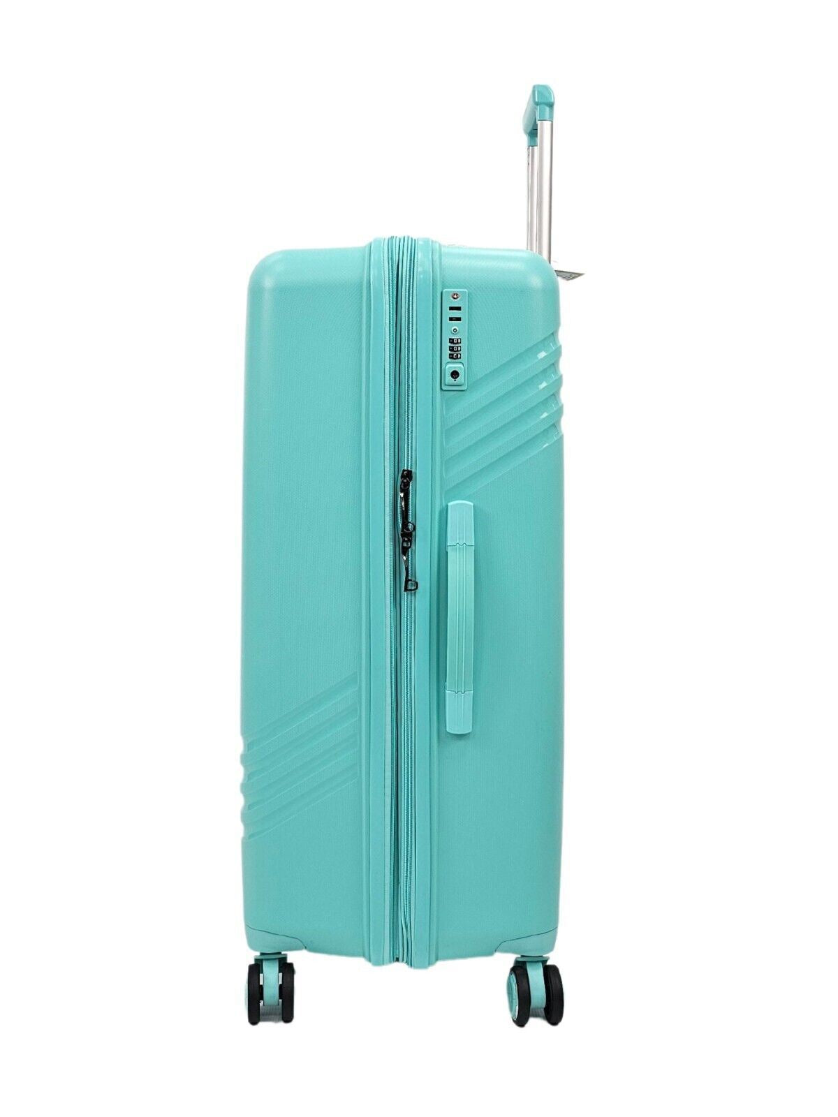 Hard Shell 4 Wheel TSA Suitcase Luggage Set