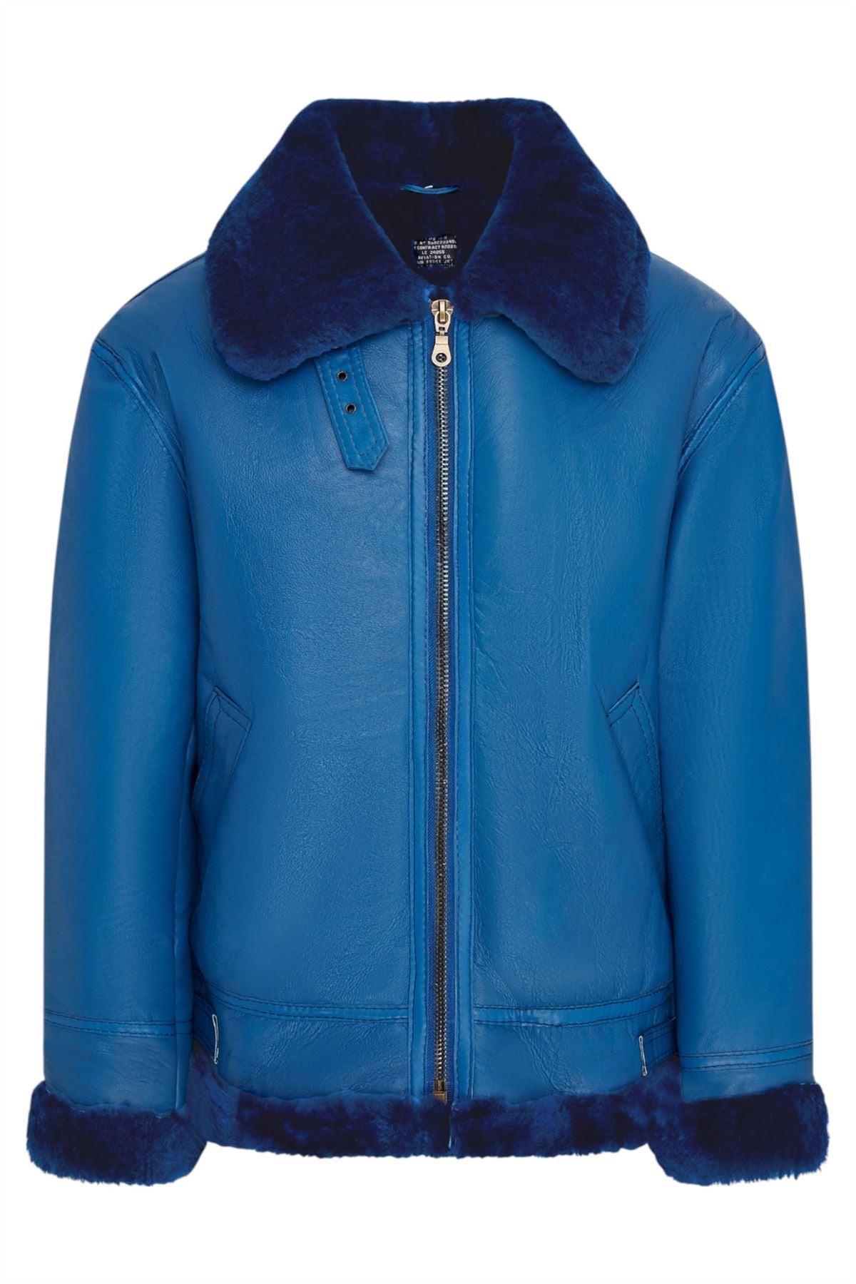 Mens B3 Bomber RAF Aviator Sheepskin Jacket -Wyndham