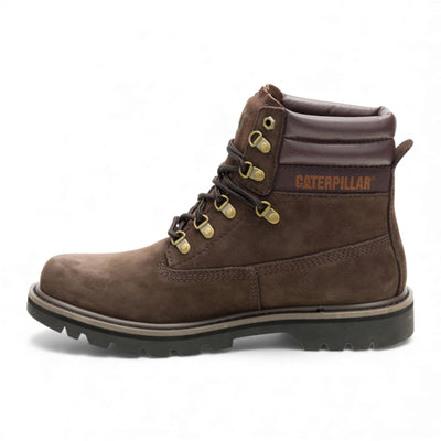 CAT (Caterpillar) Waterproof Colorado 2.0 Hiker Dark Brown Leather Walking Ankle Boots